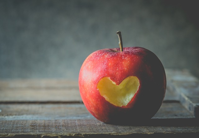 serce jabłko
